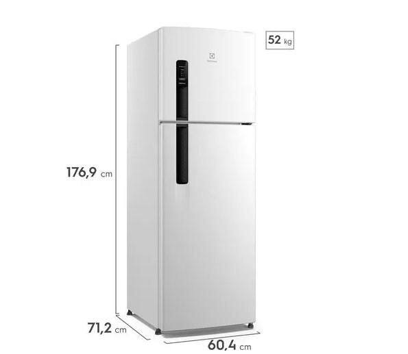 Geladeira Electrolux Frost Free 380L AutoSense Black Inox IF41
